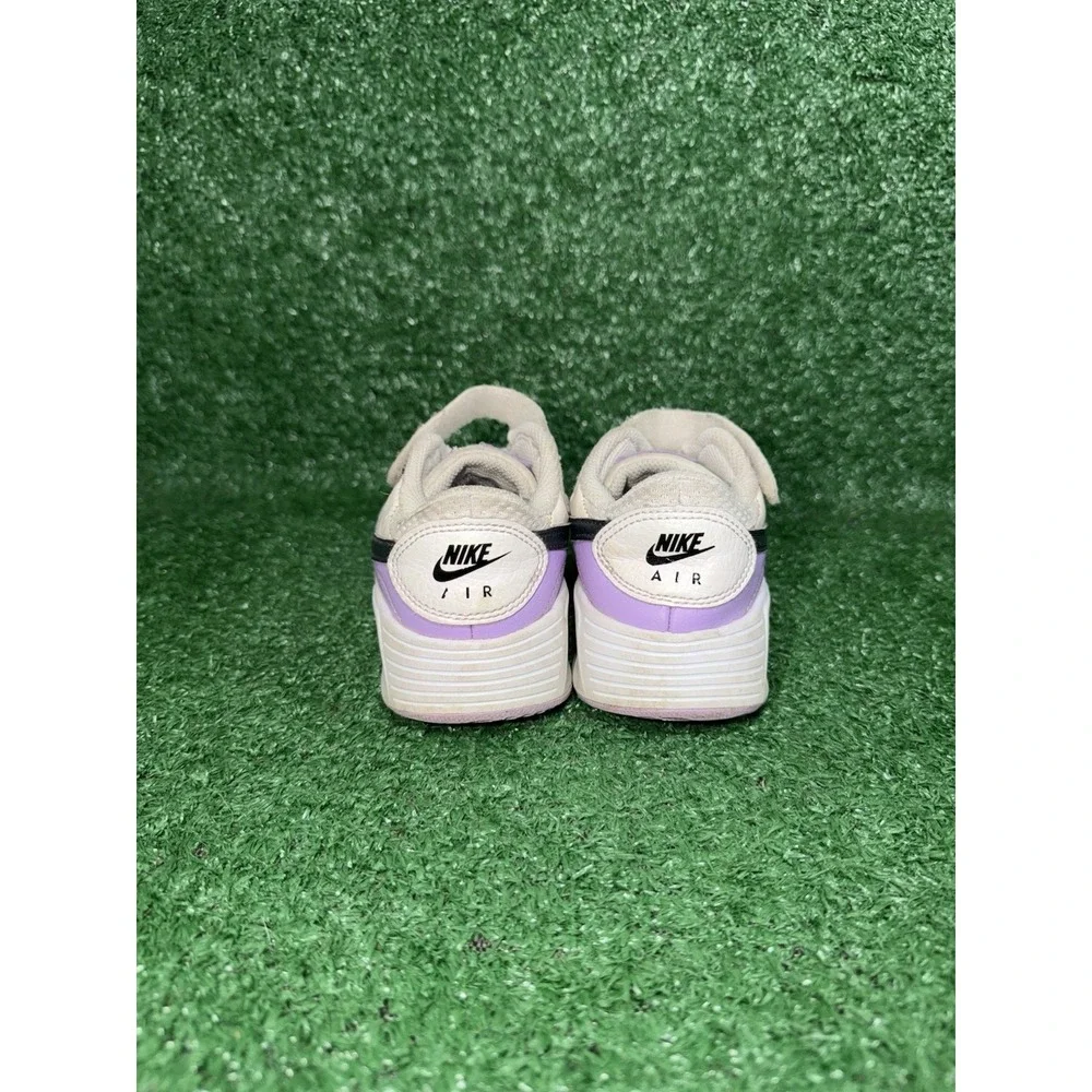 NIKE AIR Max SC Toddler Kid Size 12.5C Boy Girl Walking Shoe White Purple CZ5361